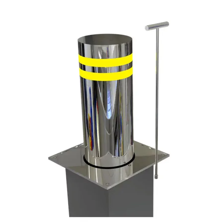 Semi-automatic-bollard